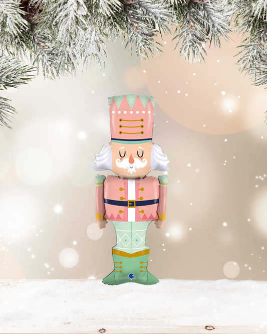 Casse-Noisette Pastel 125cm – Ballon Gonflé à l’Air